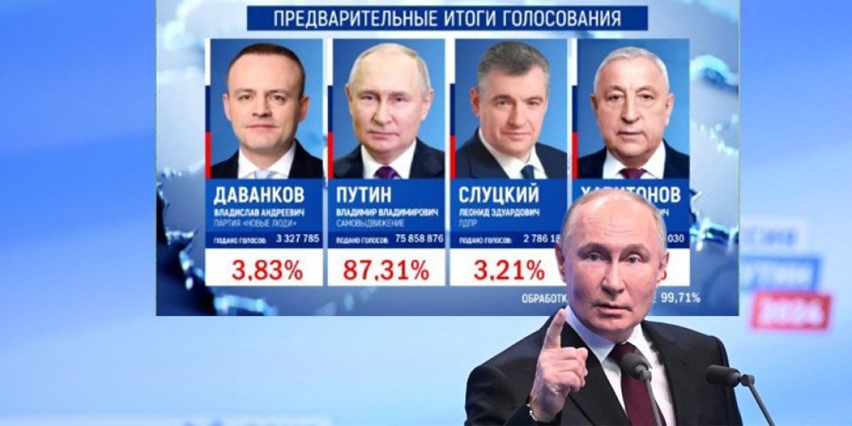 UŽIVO! Pobeda! Prebrojani svi glasovi na izborima u Rusiji, stižu čestitke, reči Kadirova odjekuju!