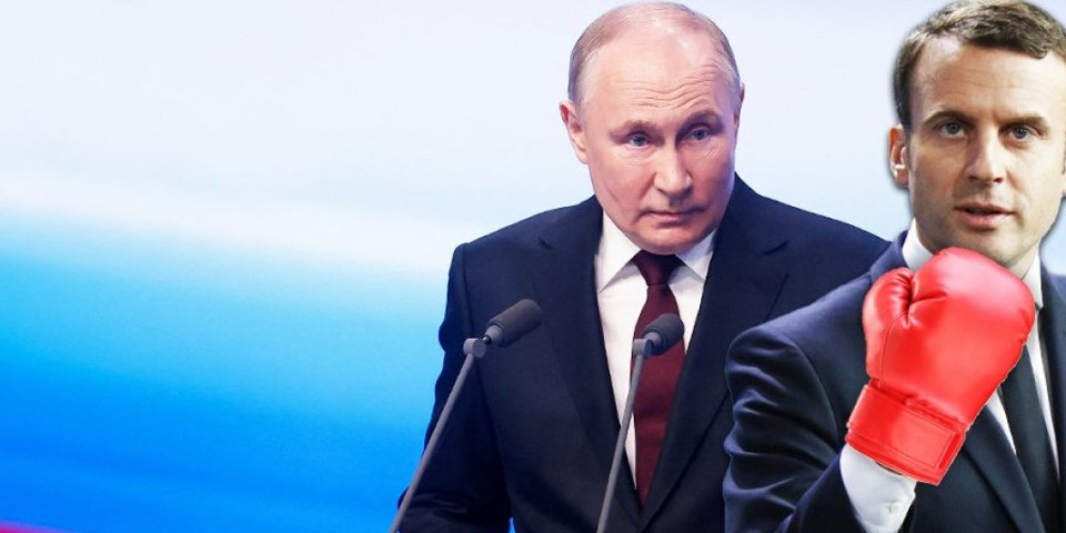 (FOTO) Hoće da bije Putina?! Šokantna objava Makrona: Je li ovo poruka za lidera Rusije?!