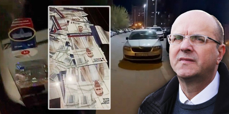 Bahatost na delu! Pogledajte kako je parkiran automobil opozicionara Bore Novakovića u Novom Sadu (VIDEO)