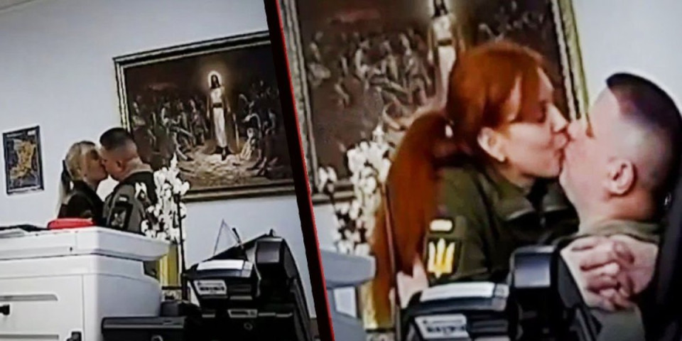 Skandal trese Ukrajinu! Zapovednik uhvaćen u akciji sa dve žene u kancelariji: Saborci ginu, on se švaleriše (VIDEO)