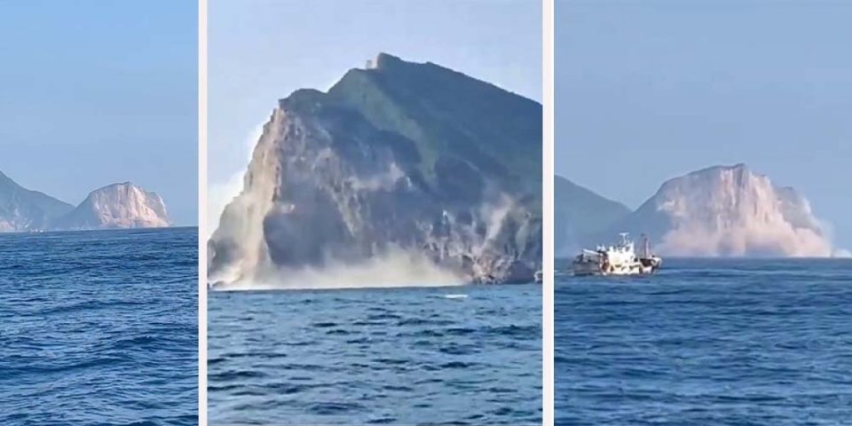 (VIDEO) Strašno! Zemljotres odvalio deo ostrva!