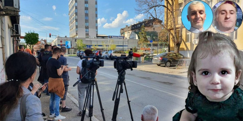 Očekuje se saslušanje ubica male Danke: Brojne novinarske ekipe ispred Višeg javnog tužilaštva u Zaječaru