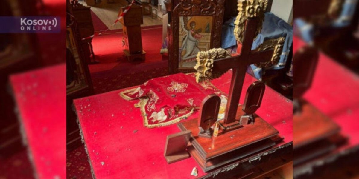 Podmetnut požar u srpskoj crkvi u Austriji, ikone netaknute! Upali, pljačkali, pa zapalili Časnu trpezu (FOTO)