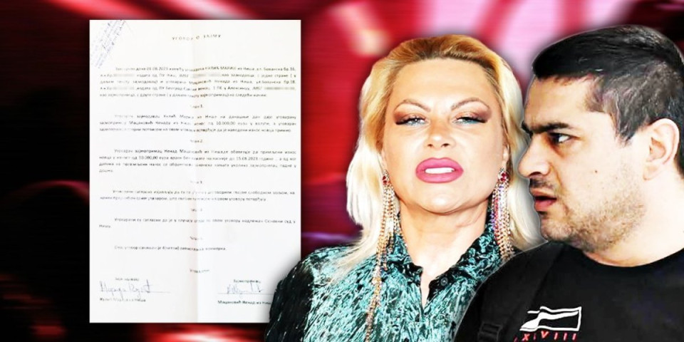 Marija Kulić objavila ugovor od 10.000 evra koji je potpisala s Bebicom! Tužila ga, a poziv mu stigao na njenu adresu, obelodanila i da rijaliti učesnik nema gde da živi