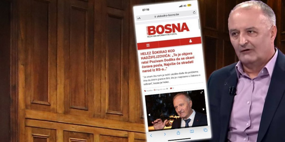 Bošnjački ministar pali vatru: Ako se zarati, ginuće Srbi! (FOTO)