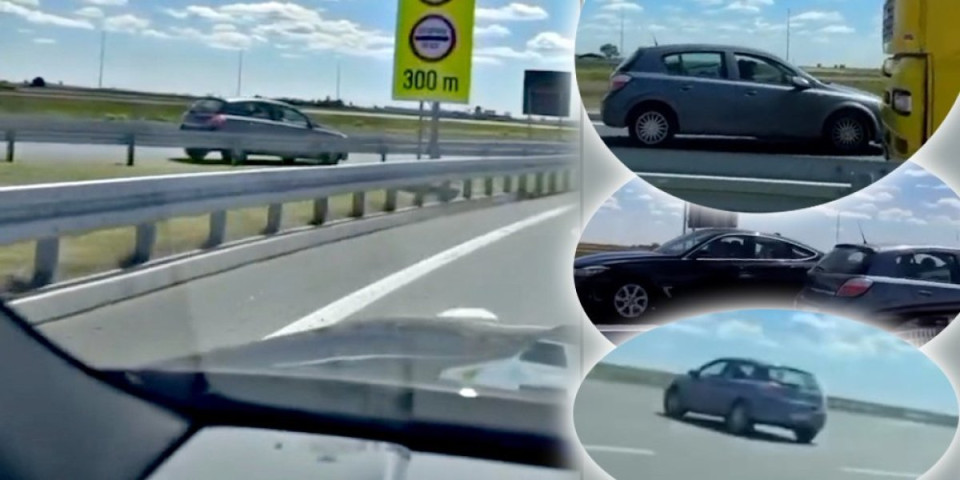 Izašao iz kružnog u suprotni smer, pa nastavio da vozi! Srbija šokirana postupkom ovog vozača (VIDEO)