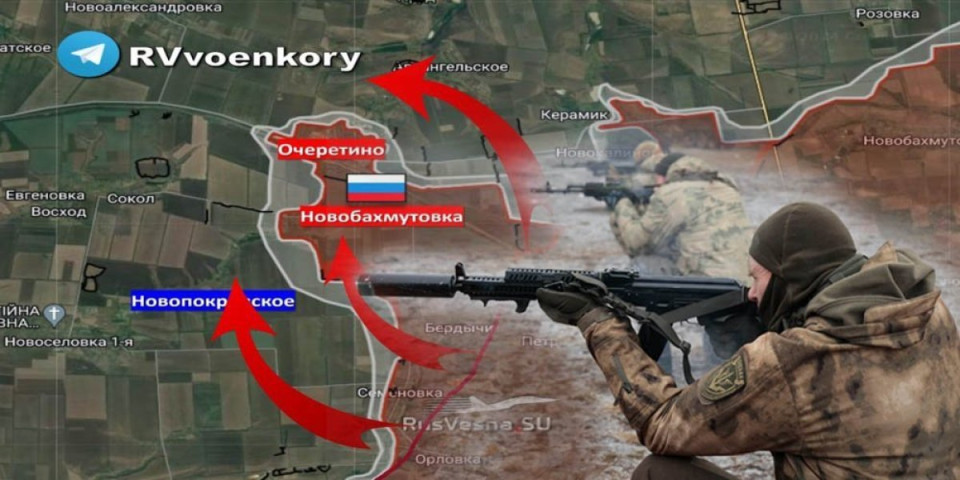 (MAPA) Ruska vojska slavi! Sad će sve da opkole?! Front probijen duboko u ukrajinske linije, sledi katastrofa!