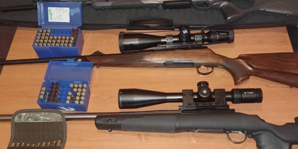 Trojica Crnogoraca uhvaćena sa lovačkim karabinima! U automobilima krili i municiju
