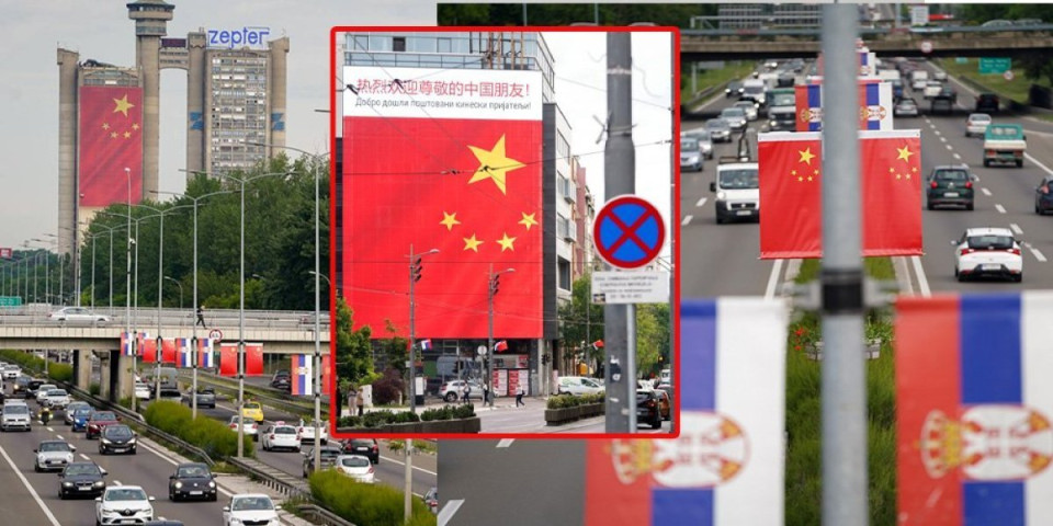 Čelično prijateljstvo iznad svega! Vijore se kineske i srpske zastave širom Beograda - U čast dolaska Si Đinpinga! (FOTO)