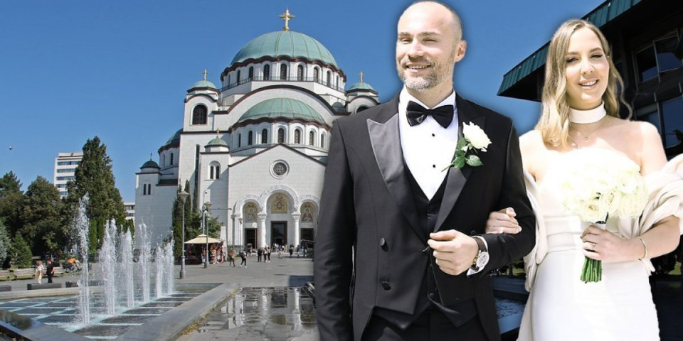 Sofronijević stigao ispred Hrama: Mlada zablistala u venčanici koja krije posebnu priču, jedan detalj oduševio je sve (FOTO+VIDEO)