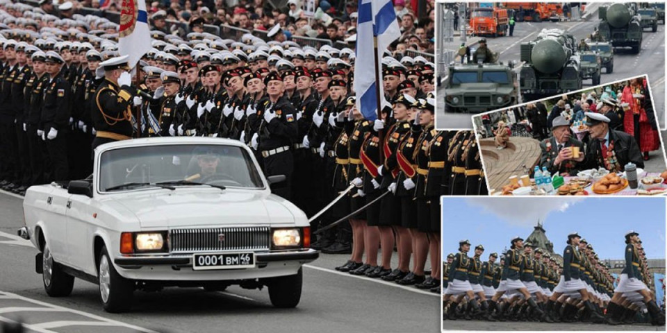 (FOTO/VIDEO) Rusija slavi Dan pobede! Veličanstvene vojne parade širom zemlje, "besmrtni puuk" održan i u Pekingu!