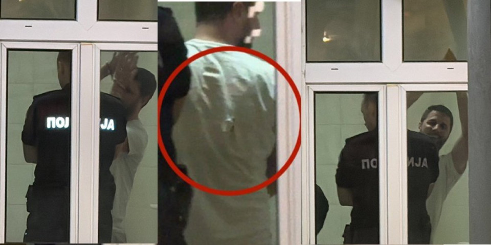 Prve fotografije Miljkovića u "Lazi"! Jutjubera čuva policija, jedan detalj svima zapao za oko (FOTO/VIDEO)