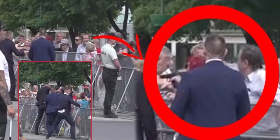 (VIDEO) Fico pada kao pokošen! Novi snimak atentata na slovačkog premijera iz drugog ugla: Napadač vadi pištolj, a onda...