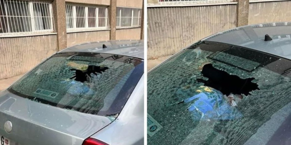 Novobeogradska kultura na nivou: Smrznuto meso bacili sa prozora i razbili šoferku na autu!