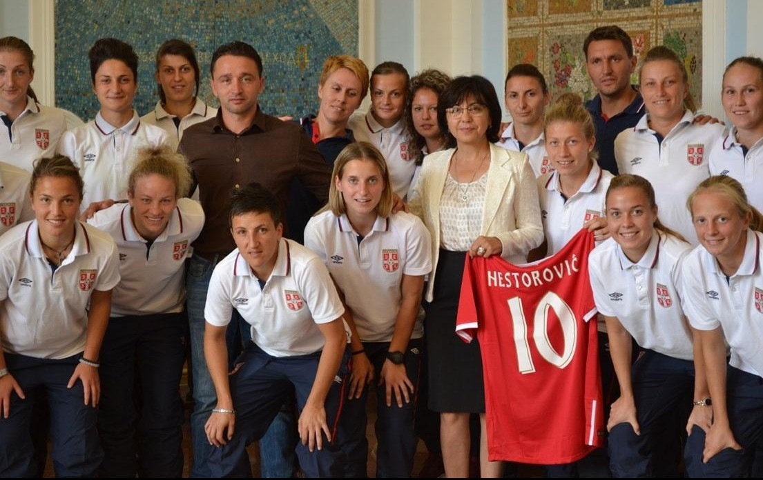(FOTO) SPORTSKI SEKTAKL U KRUŠEVCU: Ženska fudbalska reprezentacija Srbije dočekuje Austriju u kvalifikacijama za SP!