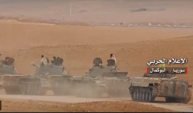 (VIDEO) ĆAO NEMA VIŠE! PALO POSLEDNJE UPORIŠTE ID: Snimak ulaska sirijske vojske u Al Bukamal i susret sa Iračanima!