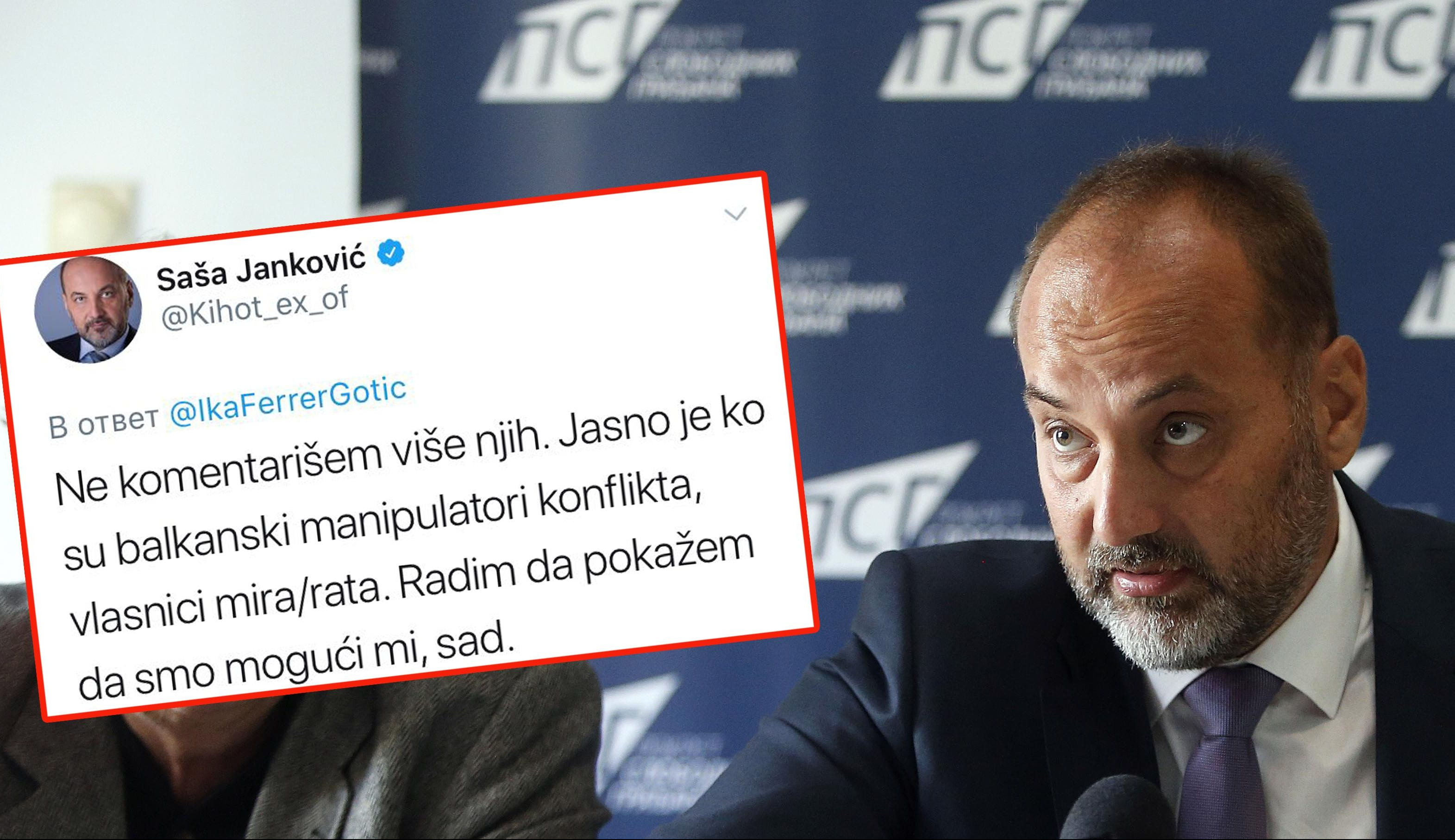 BRUKA! Janković besramno napao Vučića i Dodika: ONI SU MANIPULATORI KONFLIKTA NA BALKANU I VLASNICI RATA I MIRA!