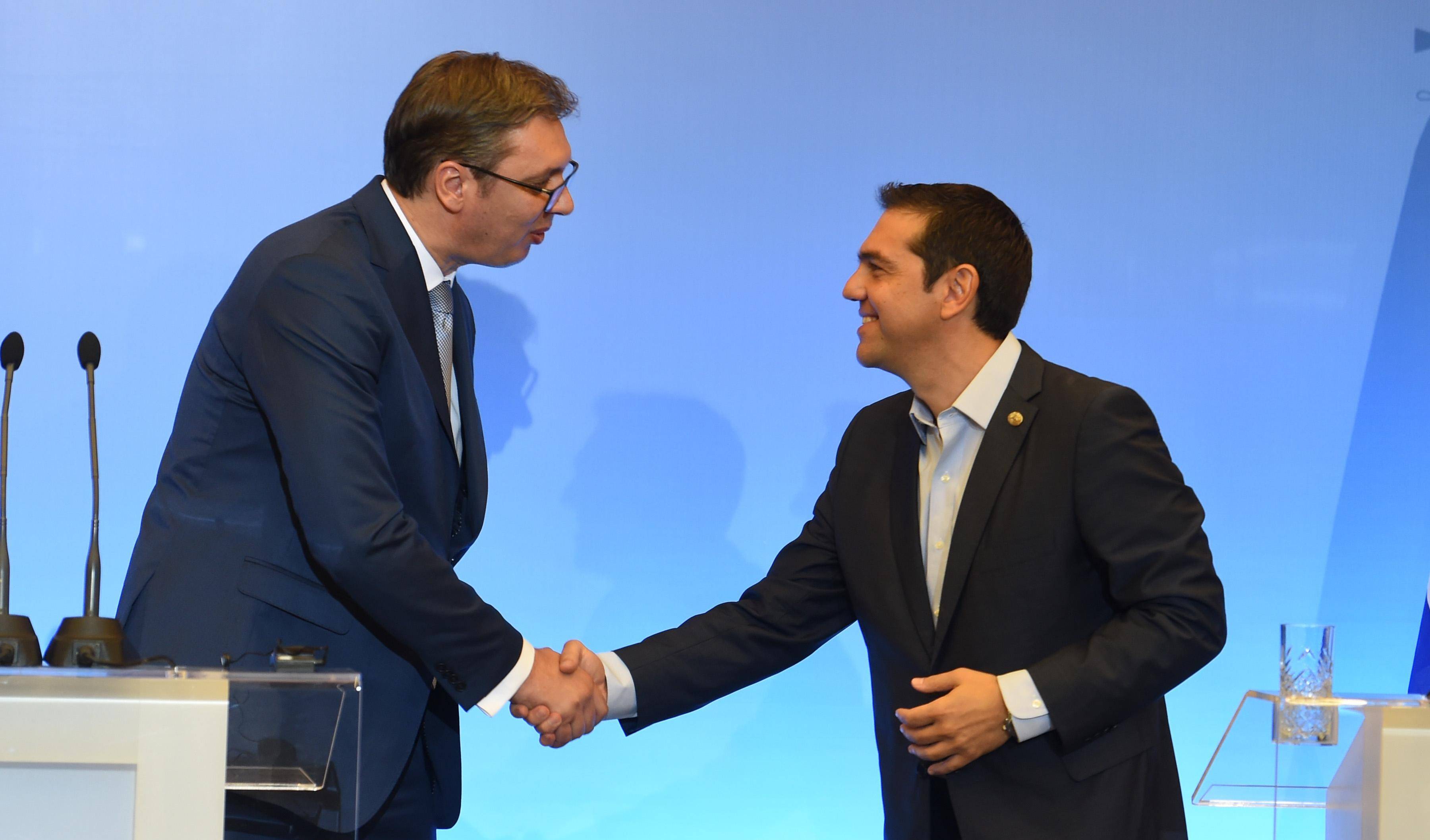 CIPRAS POSLE SASTANKA S VUČIĆEM: Srbija i Grčka unapređuju stratešku saradnju u ključnom trenutku