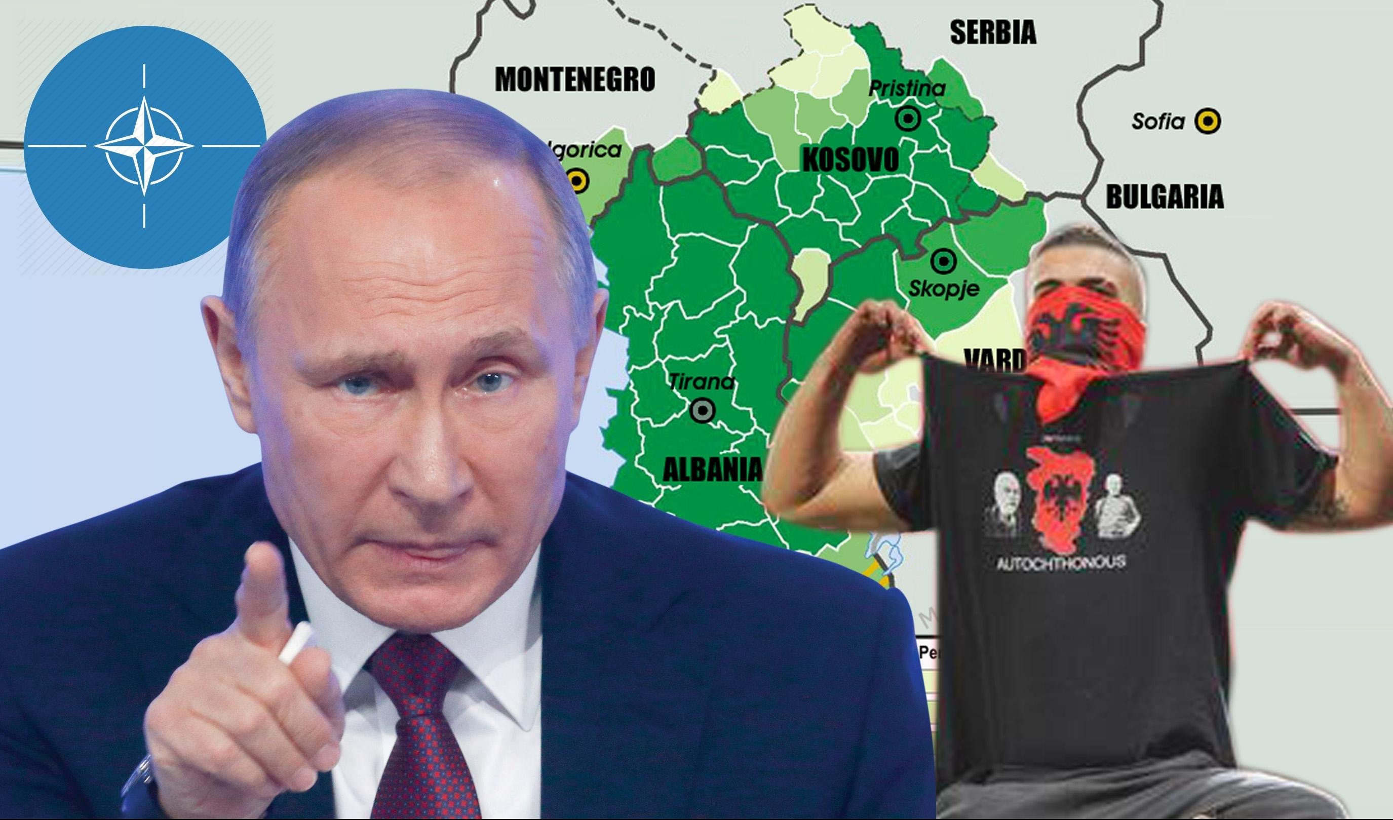 RUSIJA UPOZORAVA NA ZLOGLASNI PLAN "A":  Zapadni pokrovitelji Tirane se pretvaraju da NE VIDE VELIKOALBANSKE ASPIRACIJE!