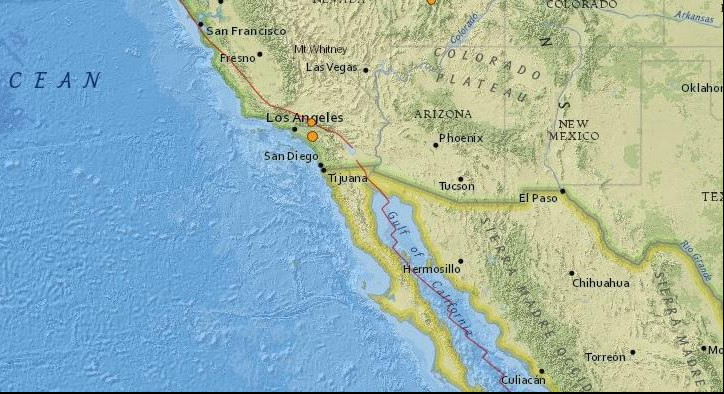 (FOTO) PANIKA U SAD! Zemljotres u Los Anđelesu. potres se osetio širom Kalifornije