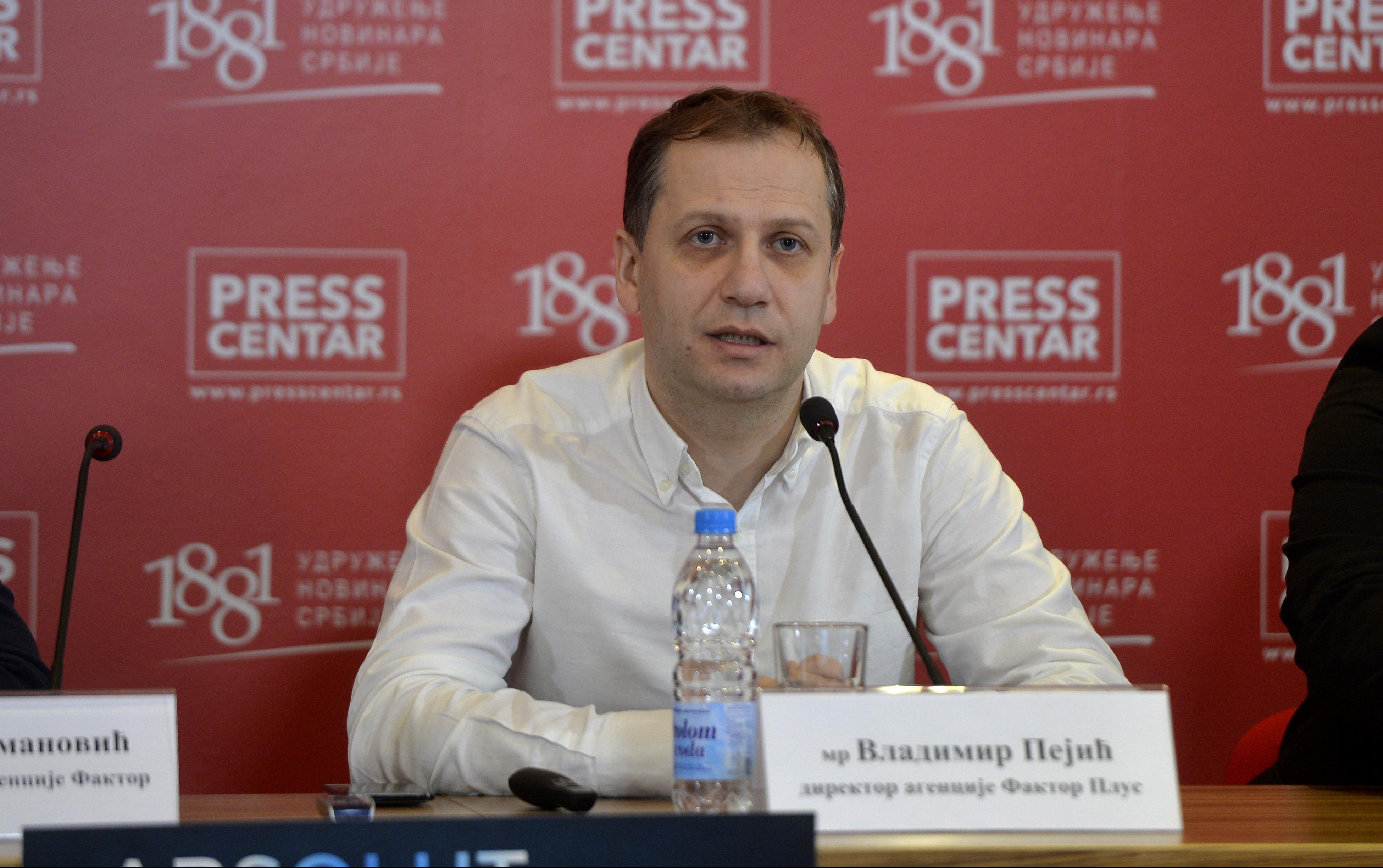 Vladimir Pejić, direktor agencije "Faktor plus": Politika stoji iza besplatnih knjiga?