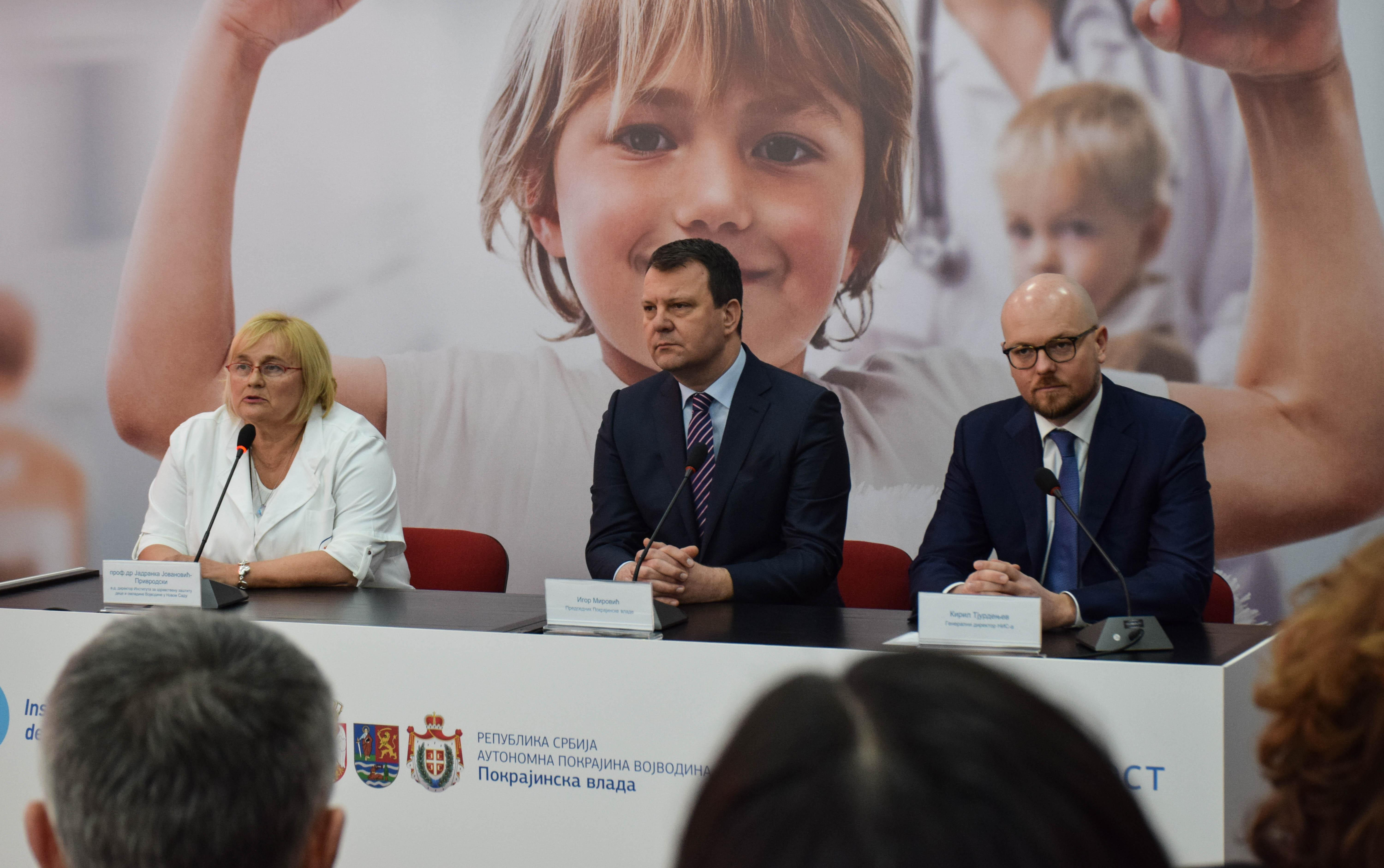 (FOTO) DONACIJA NIS-a Institutu za zdravstvenu zaštitu dece i omladine Vojvodine