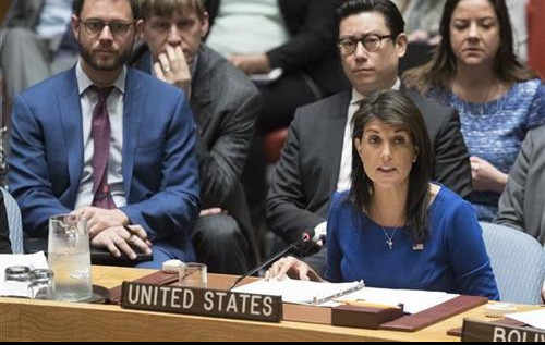 KO ZAPETA PUŠKA:  Niki Hejli ambasador SAD pri UN