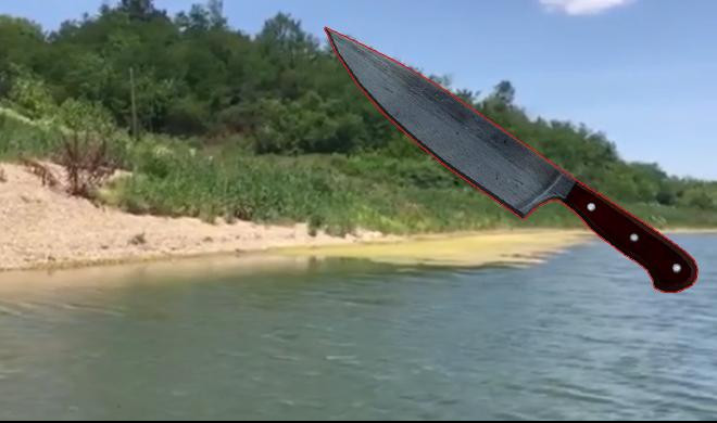 OPASNO JE NERVIRATI PECAROŠE! Na Miloševačkom jezeru ometao ribare, pa mu  jedan zario nož u leđa!