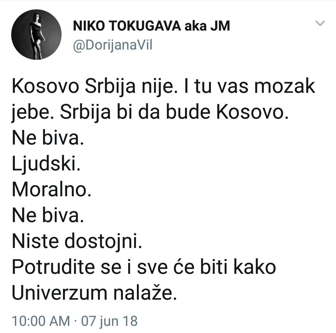 Maćićka tvrdi da Kosovo nije Srbija