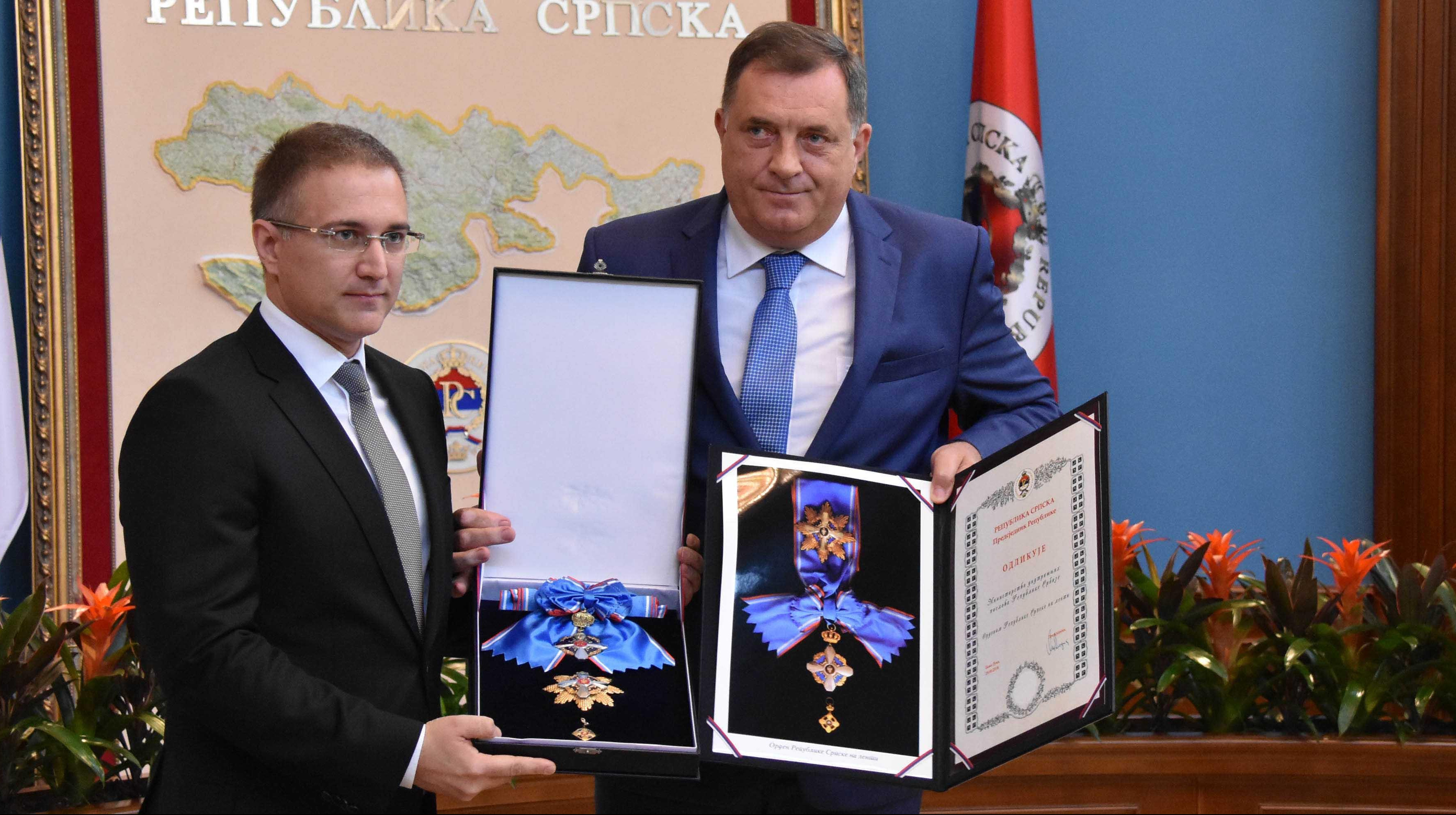 (FOTO) STEFANOVIĆ SA DODIKOM U BANJALUCI: Srbija i Republika Srpska su primer dobre saradnje
