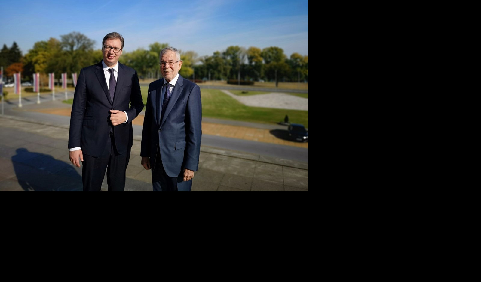 (FOTO) VUČIĆ dočekao Van der Belena: Najviše državne počasti za austrijskog predsednika