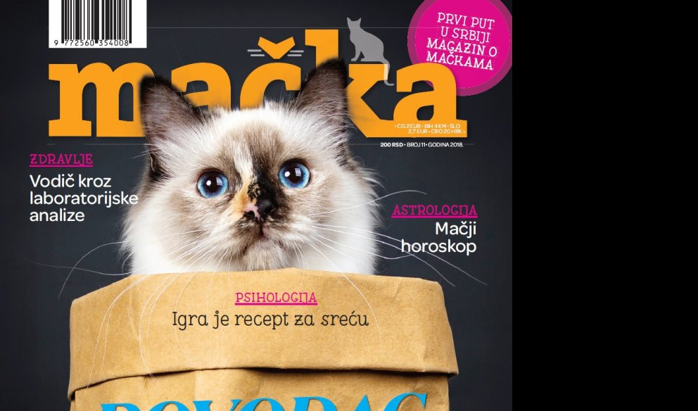 (FOTO) U PRODAJI je novi broj magazina Mačka