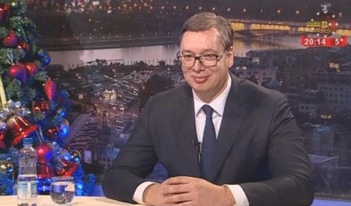 VUČIĆ NA STUDIJU B: Srbija je moja budućnost, Srbija je budućnost moje dece! NAROD ĆU DA SLUŠAM, ALI LOPOVE NIKAD!