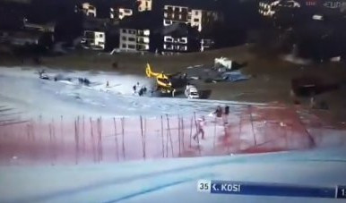 (VIDEO) KOSI SE BAŠ POKOSIO! Jeziv pad slovenačkog skijaša