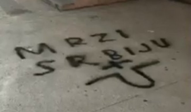 (FOTO/VIDEO) MRZIM ŠKOLU I SRBE! U Splitu osvanuli skandalozni grafiti, U HRVATSKOJ RASTU MALE USTAŠE!