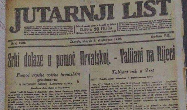 (FOTO) IPAK SU HRVATI IDIOTI! Srbi dvaput oslobađali Dalmaciju i Istru, a danas ih bacaju u more! Hrvatski istoričar ŠOKIRAO! Ustaše, evo odakle vam Jadran!