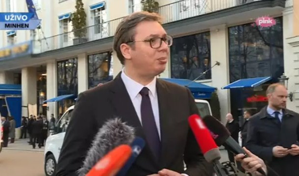 PREDSEDNIK VUČIĆ IZ MINHENA: Zahvaljujući odgovornom ponašanju Beograda, imamo mir i stabilnost!