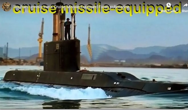 (VIDEO) IRAN PREDSTAVIO MOĆNU PODMORNICU! Naoružana je krstarećim raketama, može da pod vodom ostati 5 nedelja!