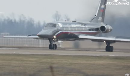 (VIDEO) POLETEO RUSKI CRNI BISER! Napravljen je na bazi  Tu-134, OVO MU JE PRVI LET POSLE REMONTA!