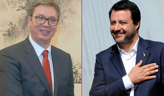 OTKRIVAMO! Vučić i Salvini u sredu u Rimu u četiri oka o Kosovu i Metohiji!