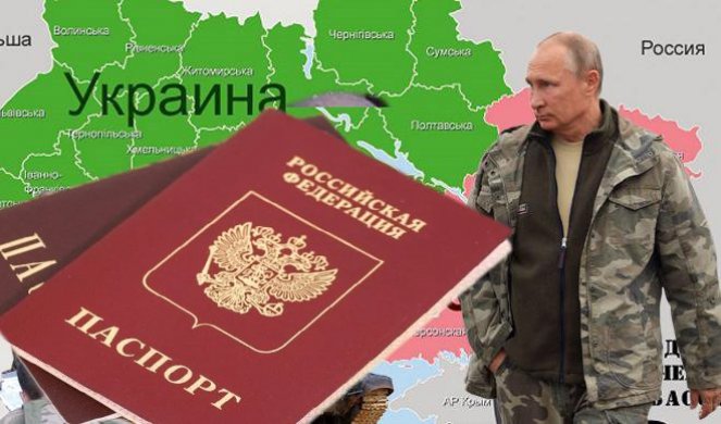 KIJEV ĆE POLUDETI, REDOVI ZA VAĐENJE RUSKIH PASOŠA U DONBASU! Putin ispunio obećanje!