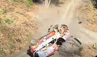 (VIDEO) UŽASNE SCENE NA RELIJU U ČILEU! Belgijanac doživeo udes, automobil smrskan u paramparčad!