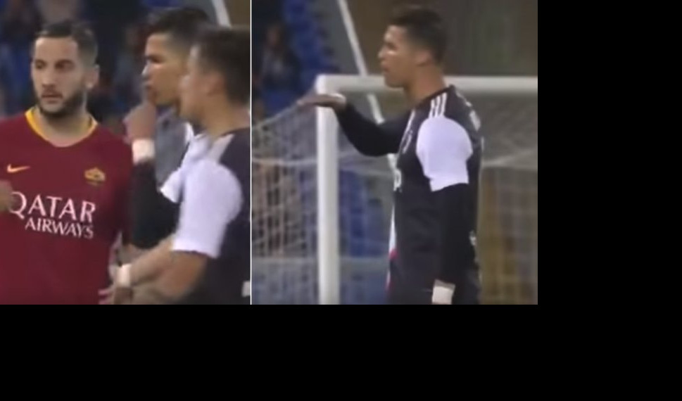 (VIDEO) MALI, ZAČEPI! PRENIZAK SI! Fajt Ronalda s fudbalerom Rome!