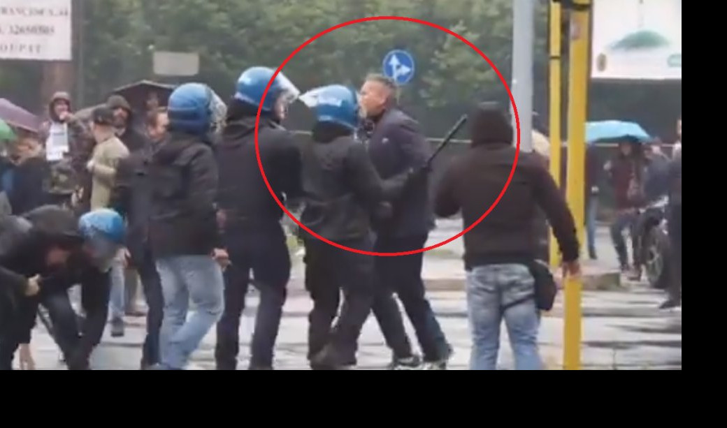 (VIDEO) MIHAJLOVIĆ SE UMALO POTUKAO SA HULIGANOM! Srpskog trenera nazvali "ciganinom", onda goloruk krenuo u obračun! Reagovala policija!