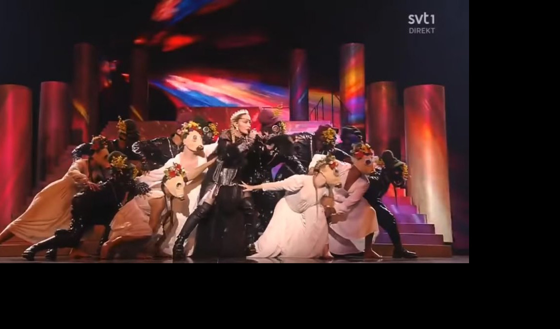 (VIDEO) MADONIN NASTUP OD 1,5 MILIONA DOLARA! Kraljica popa bacila publiku u trans nastupom na Evrosongu!