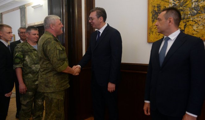 SLOVENSKO BRATSTVO 2019! Vučić primio vojne delegacije Rusije i Belorusije!