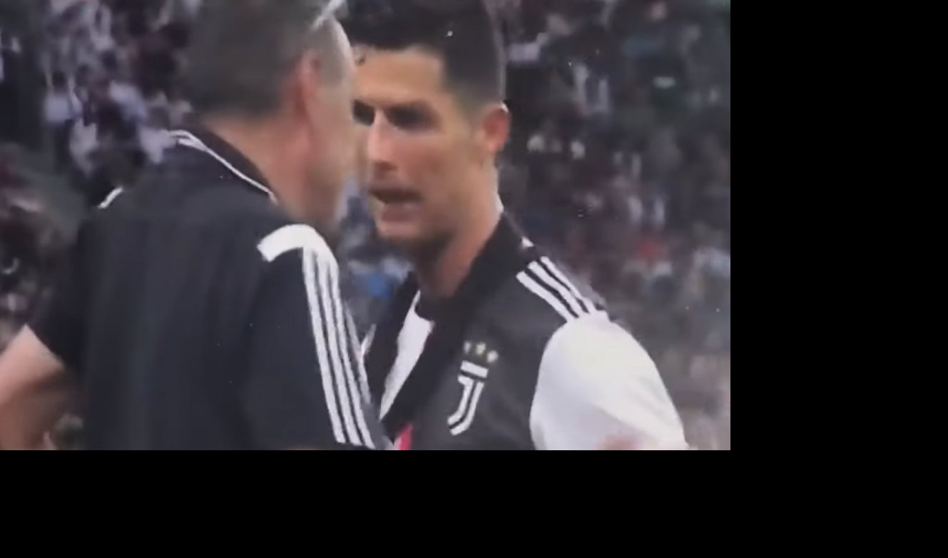 (VIDEO) KO JE OVDE TRENER? Ronaldo zagrmeo, Sari slegao ramenima!