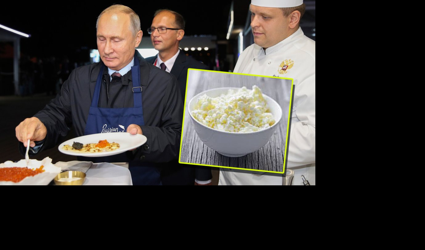 OVAKO IZGLEDA DORUČAK VLADIMIRA PUTINA! Ne može da prođe bez SIRA KOJI SAMI MOŽETE DA NAPRAVITE! Ovo je recept!