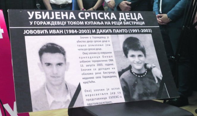 OBELEŽENA 16. GODIŠNJICA OD STRAVIČNOG ŠIPTARSKOG ZLOČINA! Srbija traži pravdu za decu ubijenu u Goraždevcu!