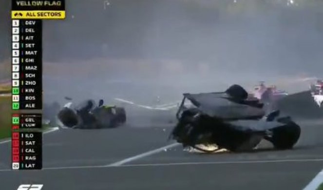 (VIDEO) UŽASNA TRAGEDIJA U BELGIJI! Francuski vozač poginuo u strašnoj nesreći na trci Formule dva!